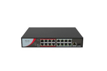 Hilook 16Port Fast Ethernet Unmanaged POE Switch