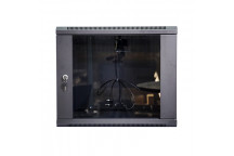 Lambda Cabinet Wall Mount Box 12U 400mm 19\" Excl Fans