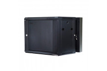 Lambda Cabinet Swing Frame 9U 500mm+200mm 19\" Excl Fans