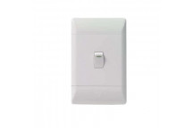 CBI 1 Lever 2 Way Light Switch 2X4 White