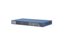 Hikvision 16P 10/100/1000 Unman. POE Switch