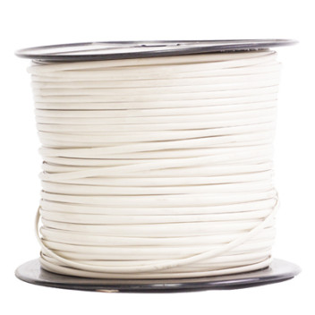 Telephone Flat Cable 6 Way Copper Cream