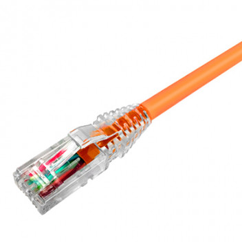 C/S Netconnect C6A S/FTP Patch Lead Orange 2m