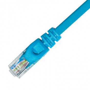 Lambda C6 UTP Patch Lead (LSZH) Blue 10m