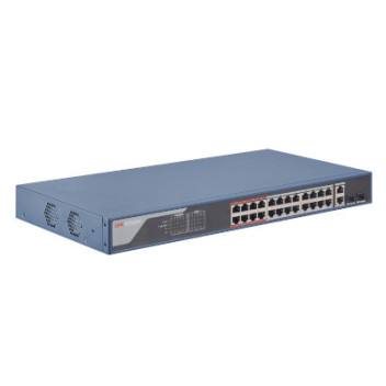 Hikvision 24P 10/100 Smart POE Switch