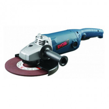 Ryobi Angle Grinder 230mm 2200w W/Cut Brushes & Dust Cover