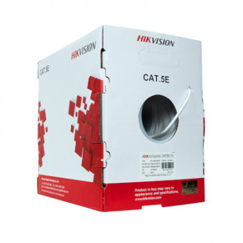 Hikvision C5e UTP Cable Solid Grey (305m Box)