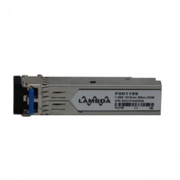 Lambda SFP Module 1.25G LC Single Mode DDM - 20KM